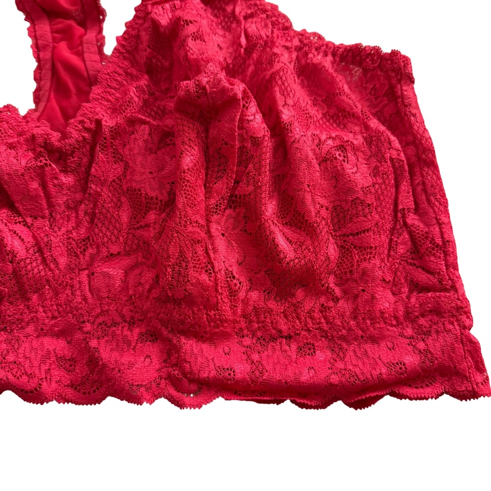 NEW COSABELLA never say never extended racie racerback bralette mystic red 3X - Picture 10 of 14